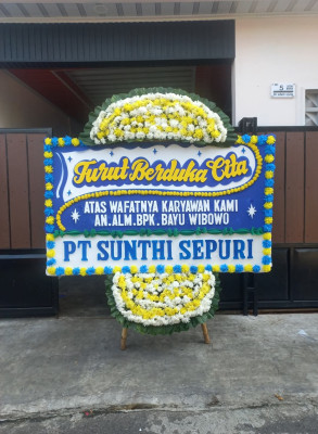 Papan Bunga Duka di Meureudu